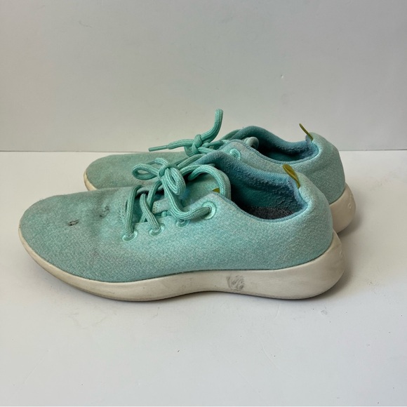 Allbirds Light Blue Wool Runner Mizzle Women's 8 - Picture 7 of 11
